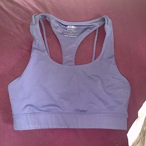 medium blue aybl sports bra